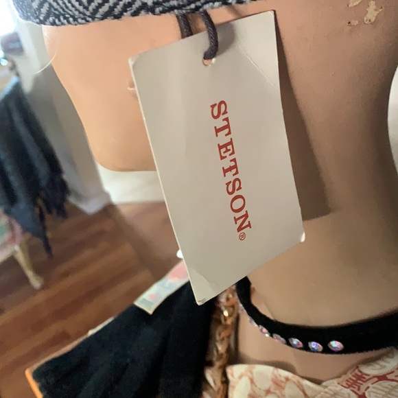 Stetson classic paperboy style NWT hat size medium - Picture 6 of 9